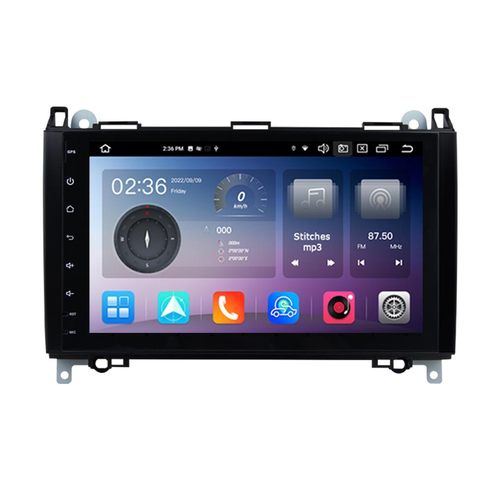 Eunavi 2 Din Android 12 Radio DVD Player For Mercedes Benz B200 Sprinter W906 W639 AB Class W169 W245 2004-2011 GPS Multimedia
