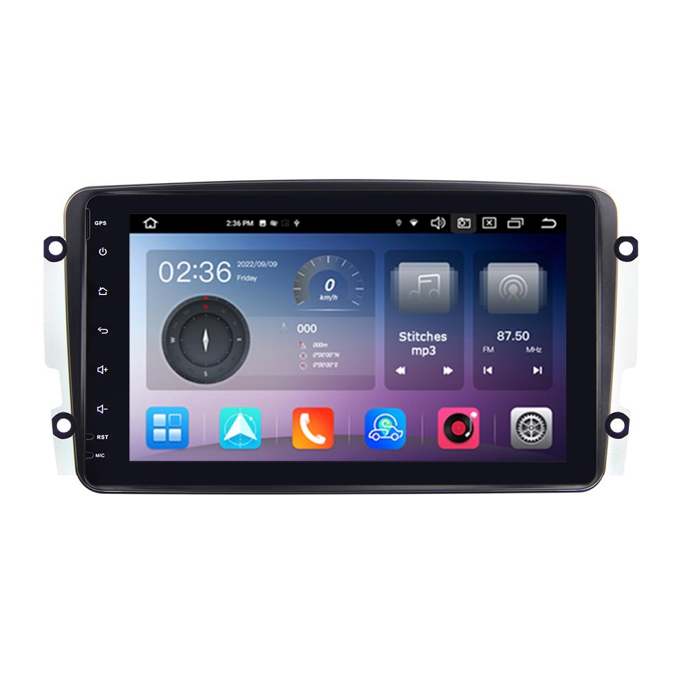 Eunavi 2 Din Android 12 Radio DVD Player For Mercedes Benz W203 Vito W639 VaneoCLK W209 W210M 2000-2005 GPS Carplay Multimedia