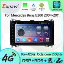Load image into Gallery viewer, Eunavi 2 Din Android 12 Radio DVD Player For Mercedes Benz B200 Sprinter W906 W639 AB Class W169 W245 2004-2011 GPS Multimedia