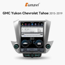 Load image into Gallery viewer, Eunavi Android 11 2DIN Tesla Style For GMC Yukon Chevrolet Tahoe 2015-2019 Radio Player Multimedia Carplay Auto Navigation