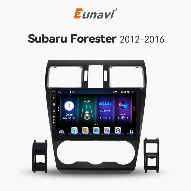 Eunavi 4G 2 Din Android Auto Radio For Subaru Forester 2013-2018 Car Multimedia Player DSP Carplay GPS Navigation 2Din Autoradio