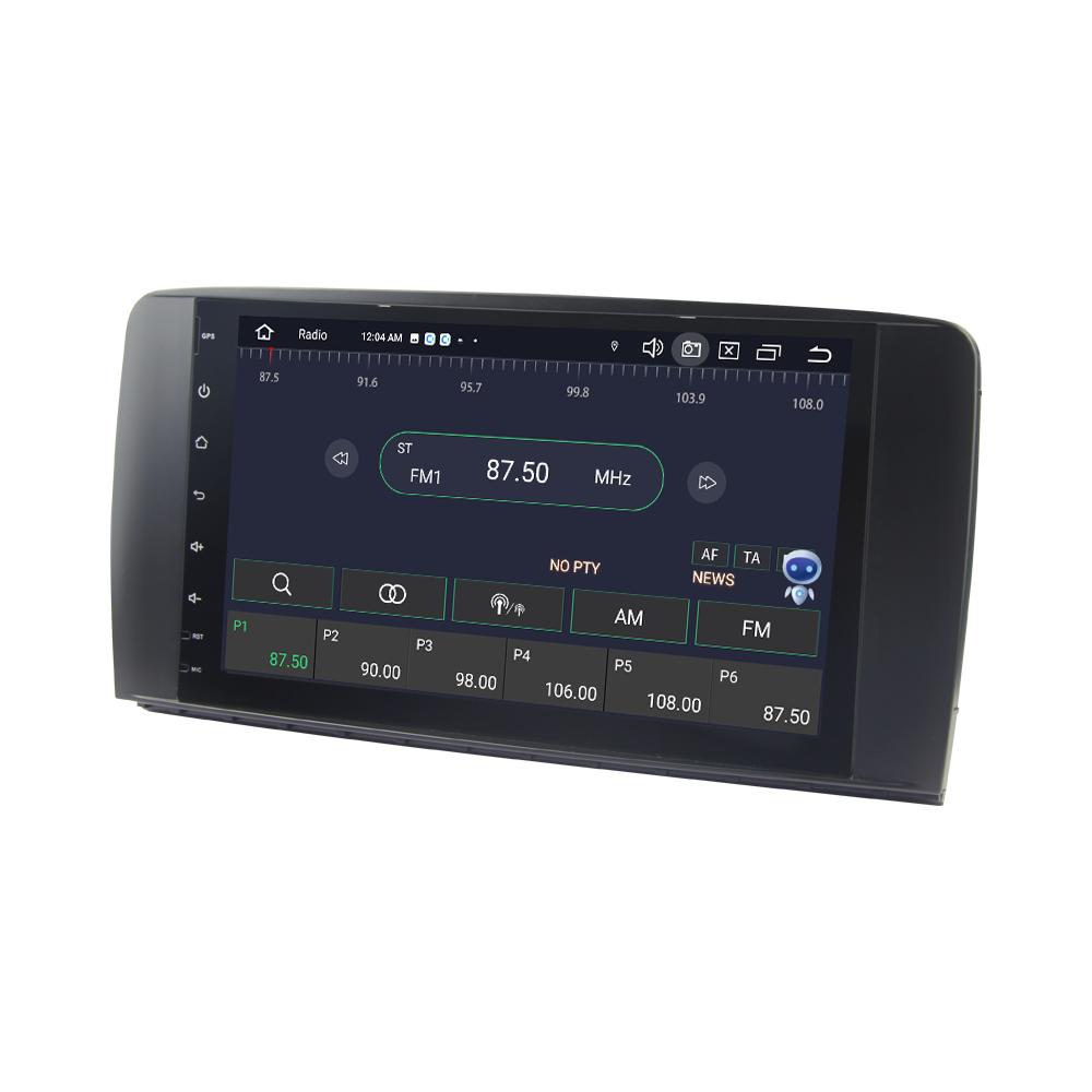 Eunavi 2 Din Android 12 Radio DVD Player For Mercedes Benz R-Class R Class W251 R280 R300 R320 2006-2013 GPS Multimedia