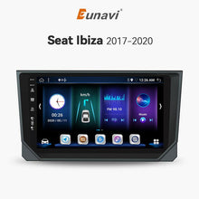 Load image into Gallery viewer, Eunavi 8Core 2 Din Android 12 Car Radio For SEAT Ibiza 2017 2018 2019 2020 Carplay Multimedia Player 4G 2din Autoradio GPS Navi