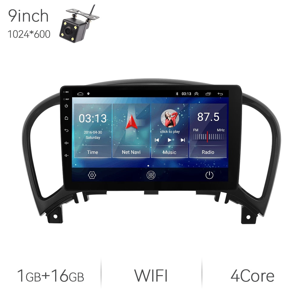 Eunavi 7862 8Core 2K 13.1'' 2din Android Radio For Nissan Juke 2010 - 2014 Car Multimedia Video Player GPS Stereo