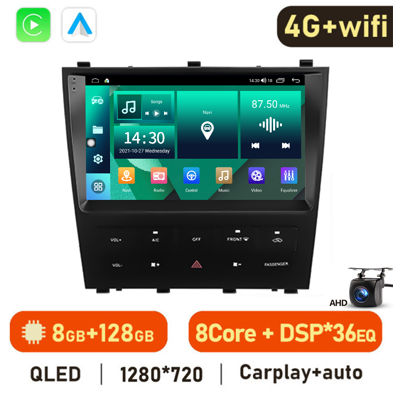 Eunavi 7862 4G 2DIN Android Auto Radio GPS For Lexus IS200 300 1999-2005 Car Multimedia Video Player Carplay 2 Din