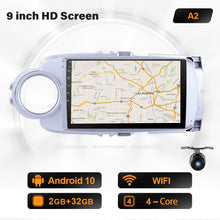 Load image into Gallery viewer, Eunavi 2 Din Android 10 Car Radio GPS For Toyota Yaris 2012 2013 -  2017 Multimedia Video Player Head unit 2Din Auto Stereo
