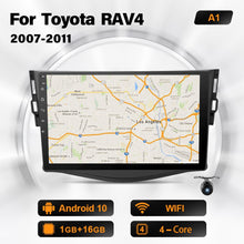 Charger l&#39;image dans la galerie, Eunavi 2 din car radio for Toyota RAV4 Rav 4 2007 2008 2009 2010 2011 multimedia player 2din head unit 4G wifi gps navigation