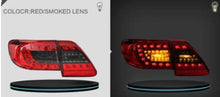 Load image into Gallery viewer, VLAND Tail Lights Assembly For Toyota Corolla 2011 2012 2013 Taillight Tail Lamp Turn Signal Reverse Lights LED DRL Light