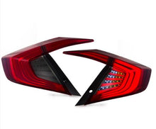 Cargar imagen en el visor de la galería, VLAND Tail lights Assembly for Honda Civic 10 Gen 2016-2019 Taillights Tail Lamp with Turn Signal Reverse Lights DRL light
