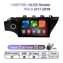 Load image into Gallery viewer, Eunavi 2Din Car Radio Multimedia Video Player Android 11 2 din dvd 9&#39;&#39; GPS Navigation For Kia RIO 3 4 tape recorder 2011 - 2019