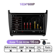 Load image into Gallery viewer, Eunavi 4G 2 Din Android 11 Car Radio Stereo Audio Multimedia Video Player For VW Polo Sedan 2009 - 2017 GPS Navi DVD 2Din QLED