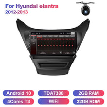 Load image into Gallery viewer, Eunavi car radio stereo multimedia player for Hyundai elantra 2012 2013 Android system 2 din headunit TDA7851 Subwoofer 4G GPS