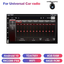 Load image into Gallery viewer, Eunavi 2 din android car dvd multimedia player universal 2din auto radio stereo GPS Navigation headunit in dash usb FM WIFI