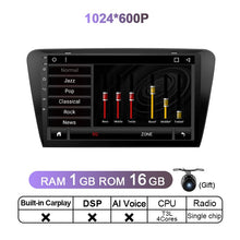 Load image into Gallery viewer, Eunavi 4G 1280*720 2Din Android 11 Car Radio GPS For Skoda Octavia A7 III 3 2014 - 2018 Multimedia Player 2 DIN DVD Head unit