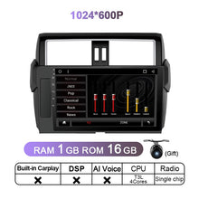 Load image into Gallery viewer, Eunavi 4G 2 Din Android 11 Car Radio Multimedia Video Player For Toyota Land Cruiser Prado 150 2013 - 2017 Head unit DVD GPS