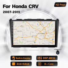 Load image into Gallery viewer, Eunavi 2 Din GPS Car Multimedia Player For Honda CRV 2007 2008 2009 2010 2011 Touch Sreen DSP RDS Autoradio Navigation Radio 4G