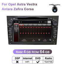 Load image into Gallery viewer, Eunavi 2 Din 4G DSP Android Car Radio DVD GPS Stereo Player For Opel Astra H G J Vectra Antara Zafira Corsa Vivaro Meriva Veda