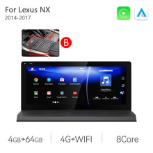 Load image into Gallery viewer, Eunavi 12.3 Car Video Player CARPLAY For lexus NX NX300h NX300 NX200T 2014-2017 GPS Navigation 1920*720 Stereo Android 11
