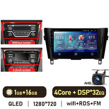 Load image into Gallery viewer, Eunavi 7862c 8G+128G QLED 2DIN Android Auto Radio Car Multimedia Player For Nissan Qashqai J11 X-Trail 3 T32 2013-2017 GPS
