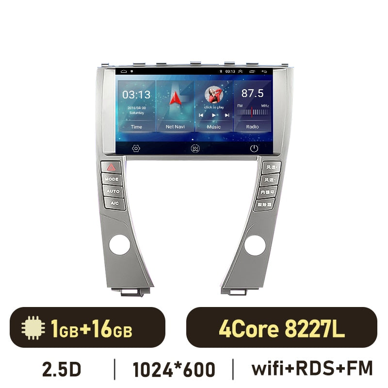 Eunavi Android 11 Car Radio DSP Multimedia Player For Lexus EX300 330 2006-2012 Autoradio Video GPS Navigation Carplay
