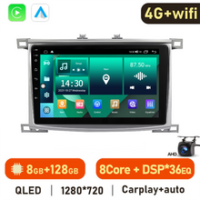 Load image into Gallery viewer, Eunavi 7862 4G 2DIN Android Radio GPS For Toyota Land Cruiser 100 For Lexus LX470 2002-2007 Car Multimedia Video Player Carplay