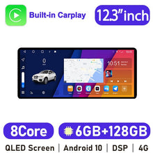 Load image into Gallery viewer, Eunavi 12.3&#39;&#39; Android Auto Radio For Toyota Land Cruiser 200 LC200 2008--2020 Car Multimedia Video Player 4G Carplay Stereo GPS