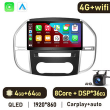 Load image into Gallery viewer, Eunavi 12.1&#39;&#39; 2 DIN Android Auto Radio For Mercedes Benz Vito 3 2014 2015 2016 2017 2018 2019 2020 Car Multimedia GPS Carplay