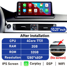 Load image into Gallery viewer, Eunavi 10.25&#39;&#39;/12.3&#39;&#39; Android 10 Car Radio Stereo For BMW 3 Series E90 E91 E92 E93 2006-2012 Multimedia Player CarPlay GPS DSP