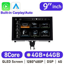 Load image into Gallery viewer, Eunavi 9&#39;&#39; Android 10 Car Radio GPS Stereo For Audi A6 C7 A7 2012 2013 2014 2015 2016 2017 2018 Multimedia Player Carplay DSP