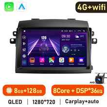 Load image into Gallery viewer, Eunavi 4G 2DIN Android Auto Radio GPS For Toyota Sienna 2 II XL20 2003 - 2010 Car Multimedia Video Player Carplay 2 Din