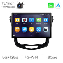 Load image into Gallery viewer, Eunavi 7862 8Core 2K 13.1inch 2din Android Radio For Nissan X-Trail 2013-2017 Car Multimedia Video Player GPS Stereo