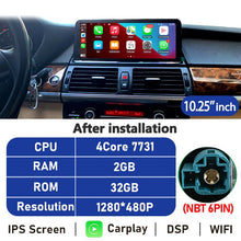 Load image into Gallery viewer, Eunavi 10.25&#39;&#39;/12.3&#39;&#39; Android 10 Car Radio Stereo For BMW X5 F15 2013-2017 NBT System Multimedia Video Player CarPlay DSP GPS