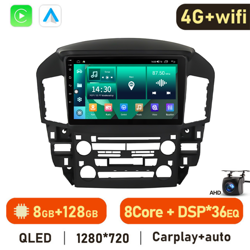 Eunavi 7862 4G 2DIN Android Radio GPS For Lexus RX300 XU10 1997-2003 Toyota Harrier 1998-2004 Car Multimedia Video Player