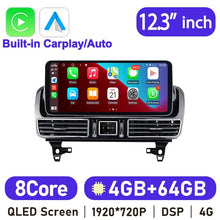 Load image into Gallery viewer, Eunavi 12.3&#39;&#39; Android 10 Car Radio GPS Stereo For Mercedes Benz GLE GLS W166 X166 2015 2016 2017 2018 Multimedia Player Carplay