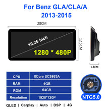 Load image into Gallery viewer, Eunavi Android Car radio Multimedia Player for Mercedes Benz  C Class W205 GLC Class X253 W446 NTG 5.0 gps