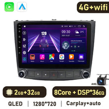 Load image into Gallery viewer, Eunavi 4G 2DIN Android Auto Radio GPS For Lexus IS250 300 2006-2012 Car Multimedia Video Player Carplay 2 Din