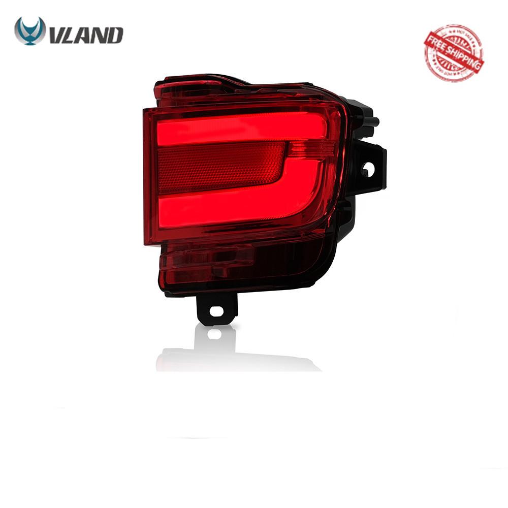 VLAND Tail Lights Assembly For Toyota Land Cruiser 2016-2019 Taillight Tail Lamp With Turn Signal Reverse Lights LED DRL Light