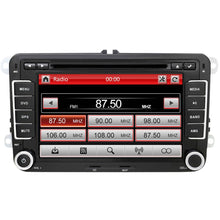 Load image into Gallery viewer, Eunavi 2 din 7 inch Car DVD player Radio Stereo GPS for VW GOLF POLO JETTA TOURAN MK5 MK6 PASSAT B6 bluetooth SWC Touch Screen