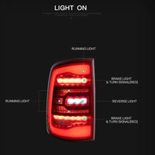 Load image into Gallery viewer, Car 12V Led Tail Light For DODGE RAM 1500 2009-2018 Rear Daytime Running Brake Reverse Lights