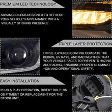 Cargar imagen en el visor de la galería, Custom Colorful Edition Headlamp Car Assembly for Chevrolet Camaro 5th Generation 2014 2015 Head light turn signal 23398035