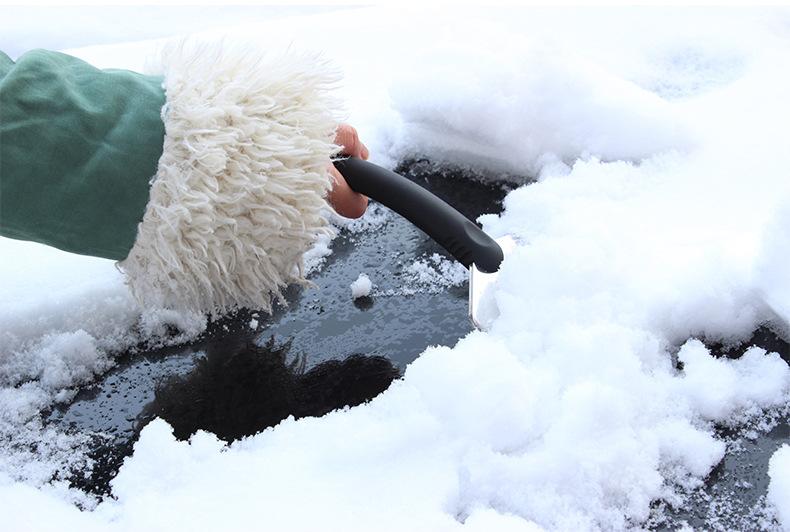 Large stainless steel multifunctional ice and snow shovel Winter car outdoor body glass deicing and snow removal shovel AT-002