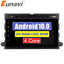 Load image into Gallery viewer, Eunavi 7 inch 2Din Android 10 Car DVD for Ford Focus Fusion Expedition Explorer F150 F350 F500 Escape Edge Mustang Radio IPS RDS