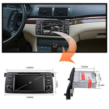 Load image into Gallery viewer, Eunavi Android 9 Car Multimedia player For BMW E46 M3 318 320 325 330 335 Rover 75 1998-2006 GPS DVD auto radio stereo one 1 din