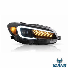 Load image into Gallery viewer, VLAND Factory For WRX  With Squential Indicator in LED Dual beam Lens Design Plug And Play2015-UP