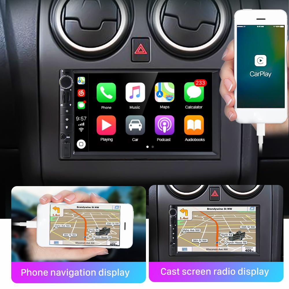 Eunavi DSP 2 Din Android Car Radio Multimedia Player 4G 64GB Universal Autoradio Stereo Audio HD Screen GPS Navigation NO DVD