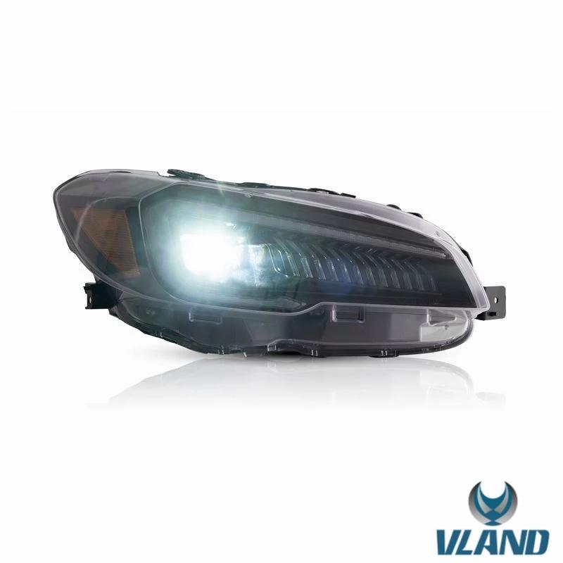 VLAND Factory For WRX  With Squential Indicator in LED Dual beam Lens Design Plug And Play2015-UP
