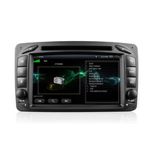 Load image into Gallery viewer, Eunavi 7&quot; Android 9.0 Car DVD Player For Mercedes Benz W209 W203 W463 Viano W639 Vito Wifi 3G GPS Bluetooth Radio Stereo audio