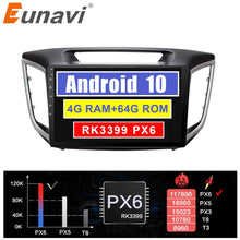 Load image into Gallery viewer, Eunavi 2din car radio GPS for Hyundai Creta ix25 stereo multimedia navigation 2 DIN autoradio in dash head unit android 10