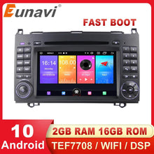 Load image into Gallery viewer, Eunavi 2 Din Android DSP Car Radio dvd GPS player For Mercedes Benz B200 A B Class W169 W245 Viano Vito W639 Sprinter W906