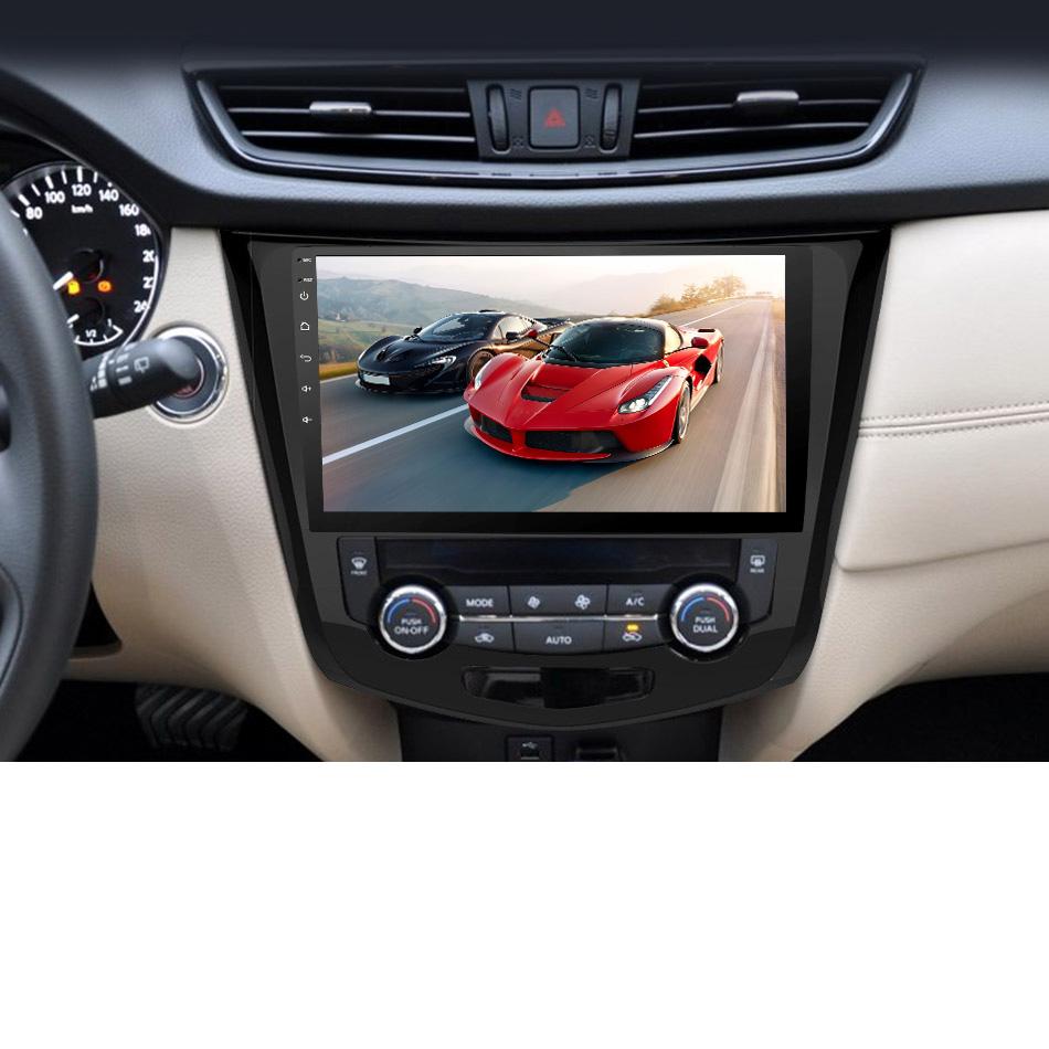 Eunavi 9'' Android 10 Car GPS Radio for Nissan X-Trail Qashqail 2014-2017 Navigation Stereo Multimedia Player 4G 64G NO DVD